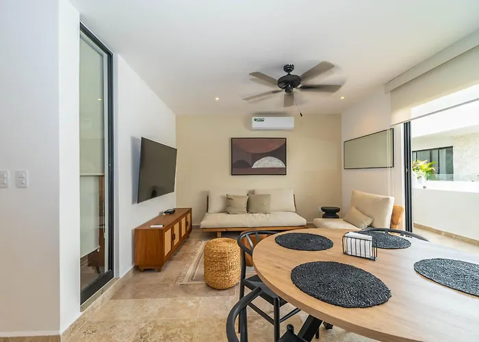 Bright 1 Bd With Balcony * Tulum