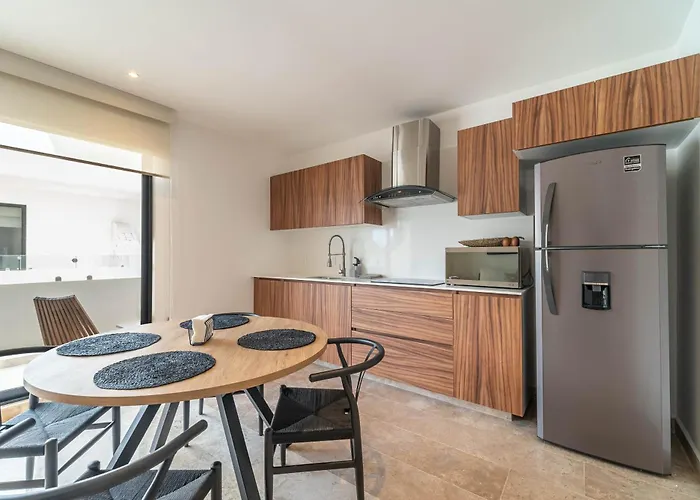 Bright 1 Bd With Balcony Сasa de vacaciones Tulum